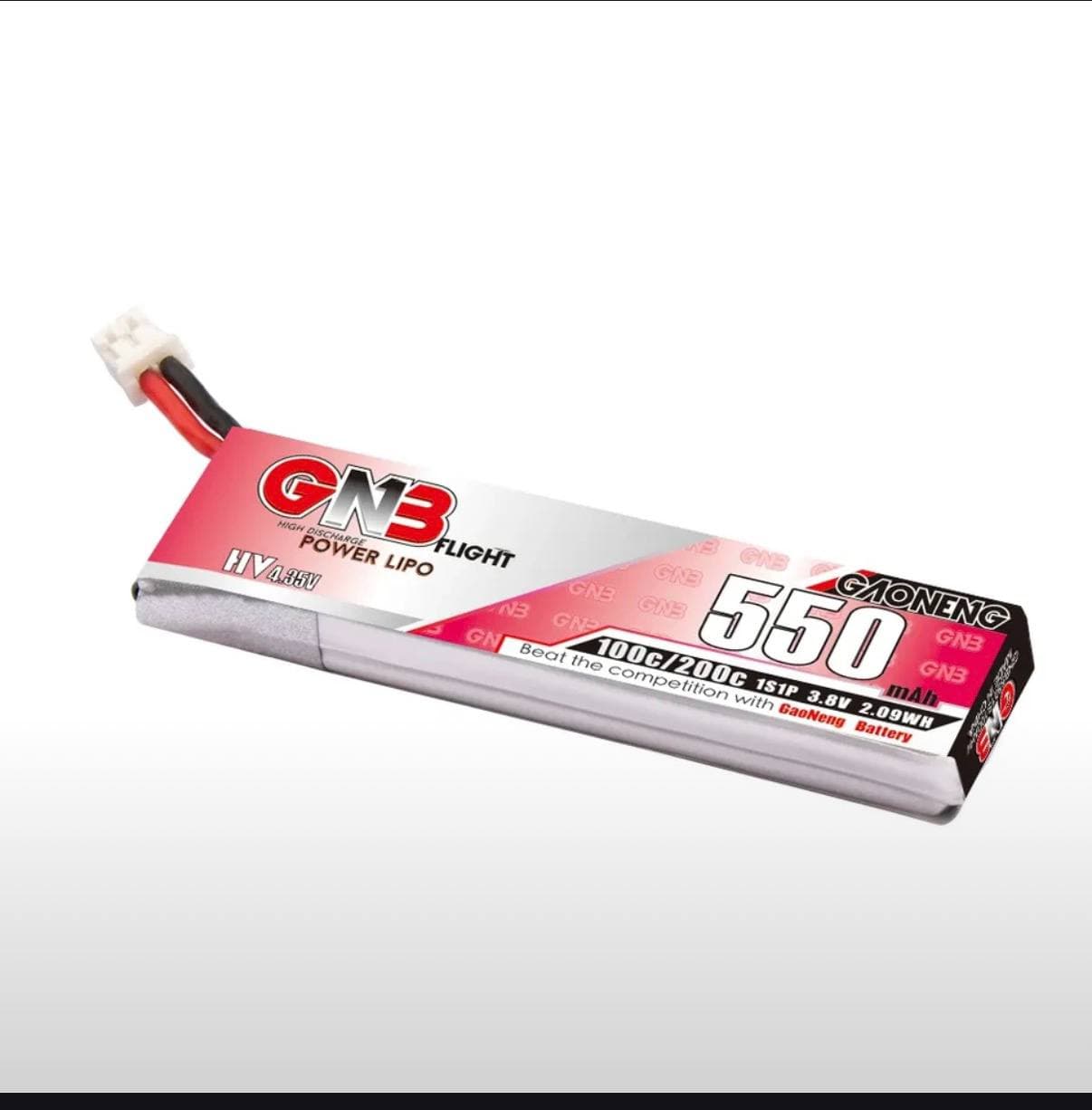 Аккумулятор GNB 1S 550mAh (HV, PH2.0)