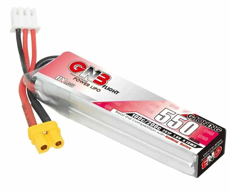 Аккумулятор GNB 2S 550mAh (XT30)
